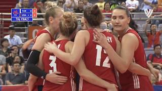 Volleyball Nations League Gold Medal Match Women 01 07 2018 [upl. by Eittap]