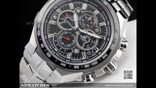 Casio Edifice Chronograph Screw Lock Crown Sports Watch EF554SP1AV EF554SP [upl. by Roseanna]