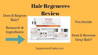 SeroVital Hair Regeneres Review Does It Regrow Hair and Reverse Gray Hair [upl. by Schaumberger100]