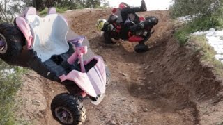 Barbie Car Downhill [upl. by Noynek]