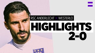 HIGHLIGHTS RSC Anderlecht  Westerlo  Friendly  20212022 [upl. by Gnud]