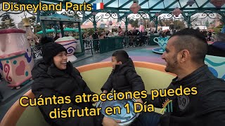 Cuántas atracciones podrías hacer en 1 día en DisneyLand París Episodio 20 Viajeros x Europa [upl. by Goodhen]