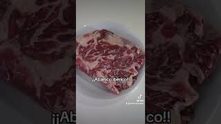 Nos comemos un abanico ibérico a la brasa recetas cocinafacil recetasfaciles [upl. by Yvon808]