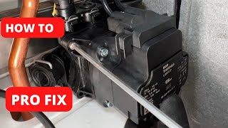 How to replace heating boilers pump  Method for all central heating boilers [upl. by Geralda]