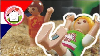 Playmobil filmpje Nederlands De glasscherven  Familie Huizer [upl. by Nonah540]