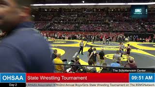 Day 2 OHSAA State Wrestling Tournament [upl. by Oringas339]