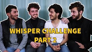 WHISPER CHALLENGE PART 2 WITH KARZAN HISHAM [upl. by Ajnotal]