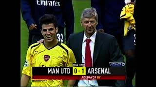 Manchester United 01 Arsenal 200607 [upl. by Rehpotsyrk]