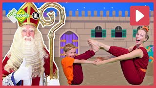 SINTERKLAAS HEEFT DE HULP VAN ROOS EN JULES NODIG 🎁 Yoga mee met Roos  NPO Zappelin [upl. by Adler597]