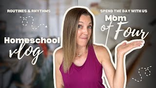 OUR HOMESCHOOL ROUTINE  HOMESCHOOL MOM DAY IN THE LIFE  Kindergarten 6th Grade 7th Grade ✏️🏠 [upl. by Oicanata]