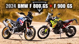 2024 BMW F 800 GS  F 900 GS  BMW’s AllNew Middleweight Adventure Bikes [upl. by Enylhsa]