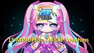 Angelic Buster Hyperburn Strategy 7K EXP Vouchers [upl. by Rhoades798]