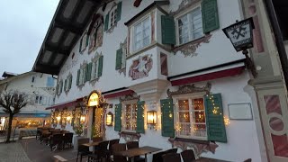 Oberammergau Bavaria Germany Mid December 2023 [upl. by Ahsonek]