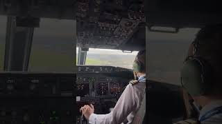 Landing into Krakow Airport Poland 🇵🇱 737800 Cockpit View aviation Krakow poland EPKK [upl. by Ydiarf]