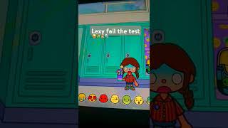 Lexy fail the test🥲toca tocalife [upl. by Llenahs]