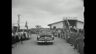 Visita do presidente Dutra a Paulo Afonso  1950 [upl. by Jeunesse]