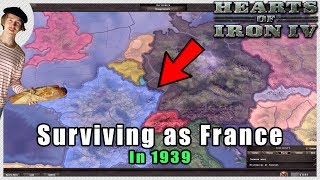 Surviving as France Starting in 1939 In Hearts of Iron 4 [upl. by Durnan]