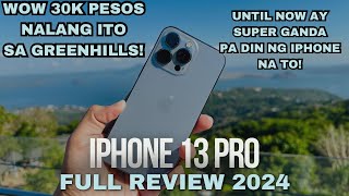 IPHONE 13 PRO FULL REVIEW IN 2024  MAS PINA SULIT NA ANG PRICE NITO NGAYON PERFECT PHONE TO BUY [upl. by Erminna]