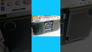 Sony evergreen model cf570s FM 4 band radio soft recording stereo 💥youtube old radio [upl. by Noitsuj]