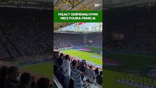 Hymn Polski na stadonie Mecz PolskaFrancja [upl. by Alpheus]