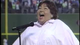 Roseanne Barr  United States National Anthem  The Star Spangled Banner [upl. by Nolrac]