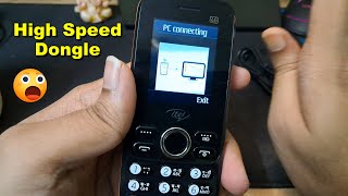 How to use feature phone as a Dongle  How to connect Internet on PC by Mobile  Itel 4g Phone [upl. by Sirahs]