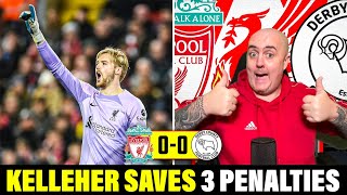 KELLEHER THE LIVERPOOL HERO AGAIN  Liverpool 00 Derby Match Reaction [upl. by Xavier]