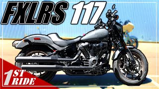 2022 Low Rider S Review and First Ride Is FXLRS 117 better than Fat Bob 114 [upl. by Eycats]