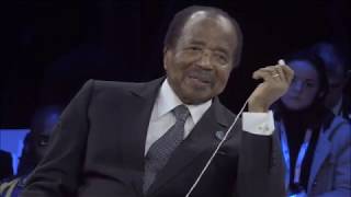 Paul Biya trahi par son bilinguisme au forum de la paix à Paris [upl. by Adur]