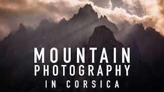 Mountain Photography Aiguilles de Bavella in Corsica [upl. by Goldston]