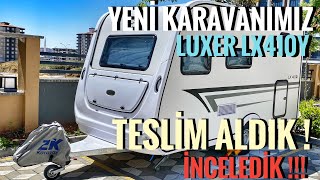 YENİ KARAVANIMIZI TESLİM ALDIK  LUXER KARAVAN LX410 Y DETAYLI İNCELEME  KAMP MÜHENDİSİ [upl. by Stephenie]