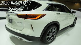 2020 Infiniti QX50 Sensory  Exterior and Interior WalkAround [upl. by Almena]