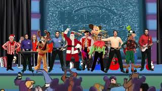 Go Santa Go The Wiggles Reunion Show Green Screen Music Video [upl. by Bernelle]