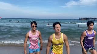 Mister International Korea 2021 X Aussiebum on the beach Group8 2021 미스터인터내셔널코리아 워크샵 8조 영상 [upl. by Irrehs]