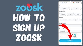 How to Sign Up to Zoosk Account 2024  Register Zoosk Account [upl. by Anilrac523]