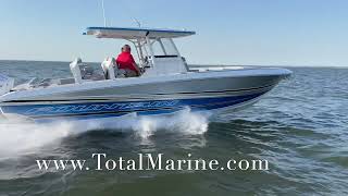 Total Marine Fountain 34SC running video [upl. by Shrier123]