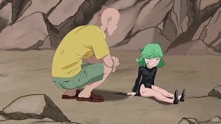 Saitama Defeats Tatsumaki  One Punch Man Chapter 182 Fan Animation  Saitama vs Tatsumaki  OPM [upl. by Salsbury]