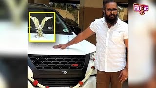 KGF Movie Villain Garuda Buys Toyota Fortuner Garuda Statue Seen On Bonnet [upl. by Shela]