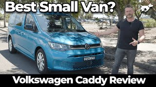 Volkswagen Caddy 2022 review  new Golfbased small van tested  Chasing Cars [upl. by Jaddo467]