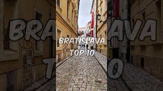 Top 10 THINGS TO DO in Bratislava 2024  Slovakia Travel Guide đź‡¸đź‡° [upl. by Anined964]