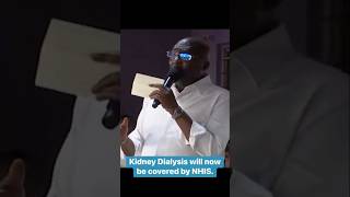 Kidney Dialysis will now be covered by NHIS starting December 1 2024 kidney trendingshorts fy [upl. by Milurd]