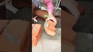 How to make elevation design bricks work constuction [upl. by Ridinger]