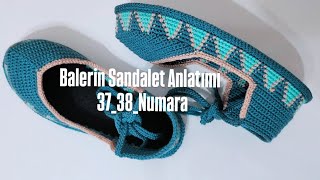 Balerin Sandalet Anlatımı reklamiçeriyor [upl. by Nosemyaj]