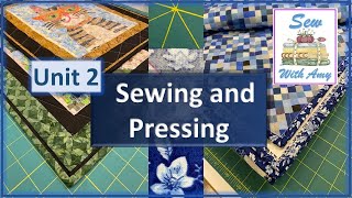 Sew with Amy  Flange Binding  Unit 2 of 4 [upl. by Ryan]