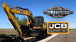 American Truck Simulator  JCB Equipment Pack [upl. by Dolorita]