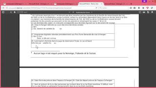 Demande de visa Schengen pour l Allemagne remplir les formulaires de demande de visa Schengen [upl. by Nylicaj]