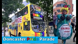 Doncaster Pride Parade 10082024 AWESOME pride love proud [upl. by Thom]