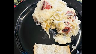 Sausage Sauerkraut amp Potato Casserole [upl. by Trub699]