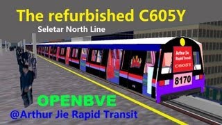 OpenBVEAJRTRoute Play The Refurbished C605Y on Seletar North Line [upl. by Wernsman]