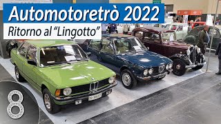 Automotoretrò 2022  Le sorprese della Fiera di Torino [upl. by Mariska]